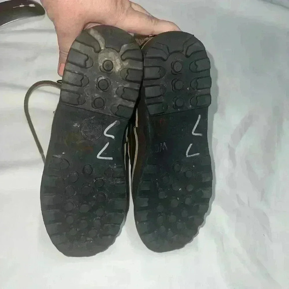 Sorel Alpine Womens Brown Insulated Leather Waterproof Made In Canada SZ 7 - Picture 11 of 14